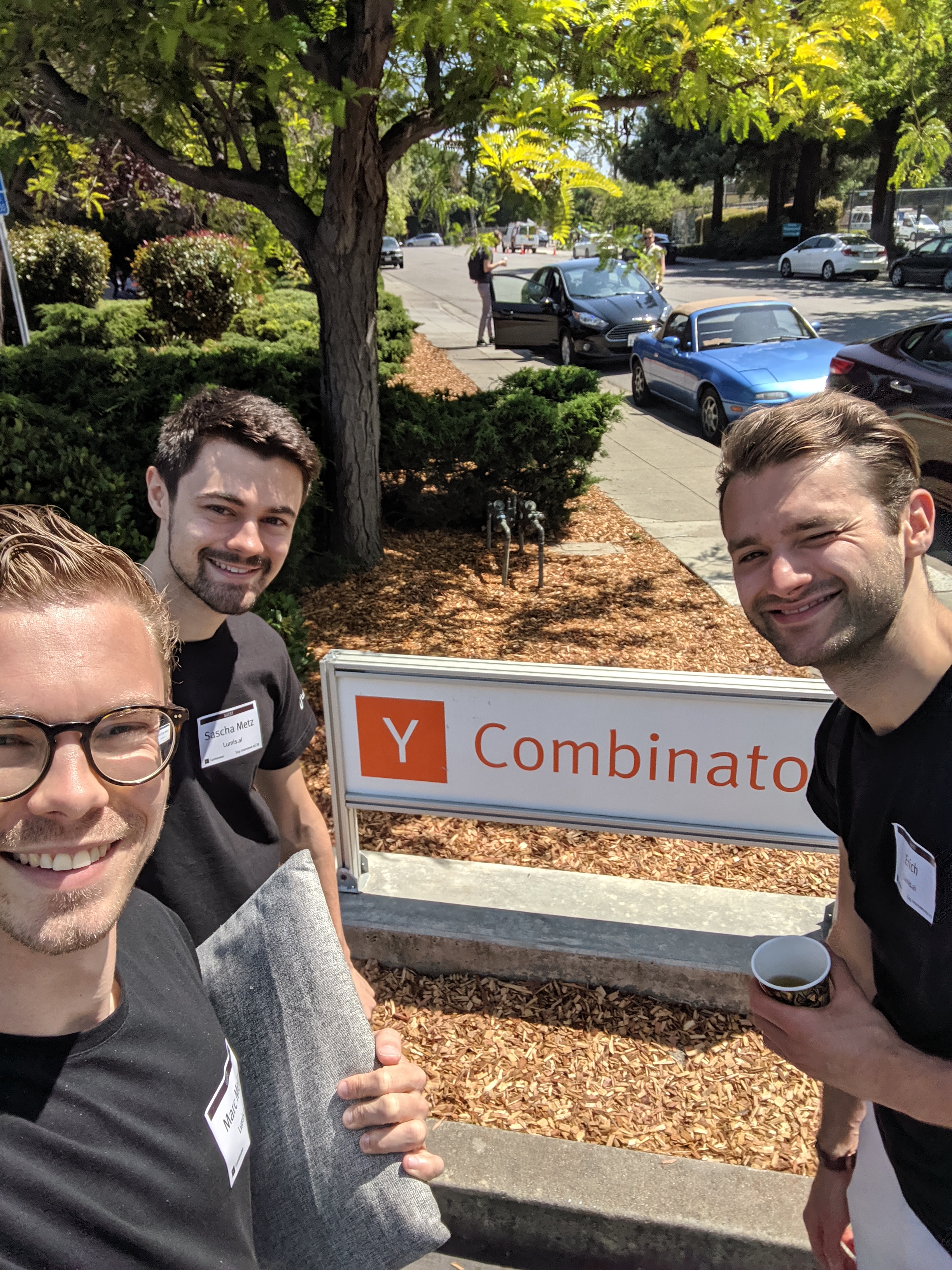 MeetAnyway founders at Y Combinator